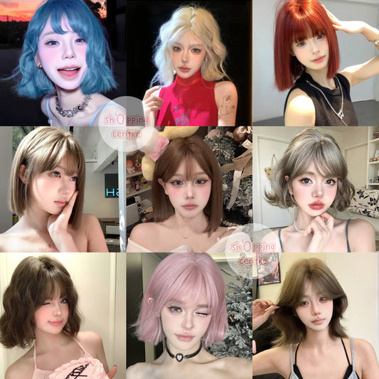 natural looking short hair pretty wigs